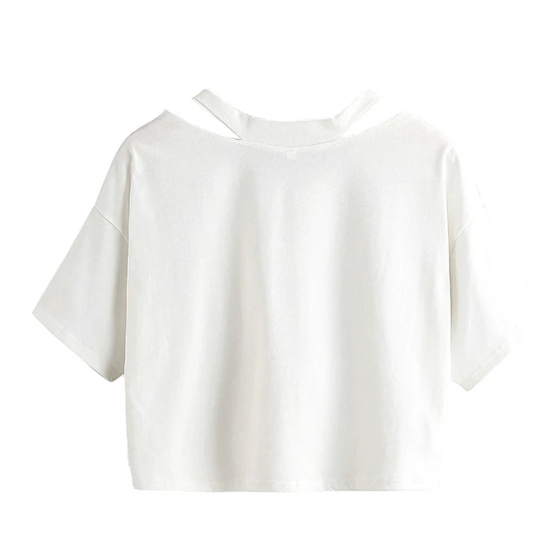 Crop Top: Harajuku Y2K Dragon