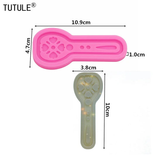 Pichi Pichi Pitch: Molde de silicona para creaciones - Micrófono de sirena