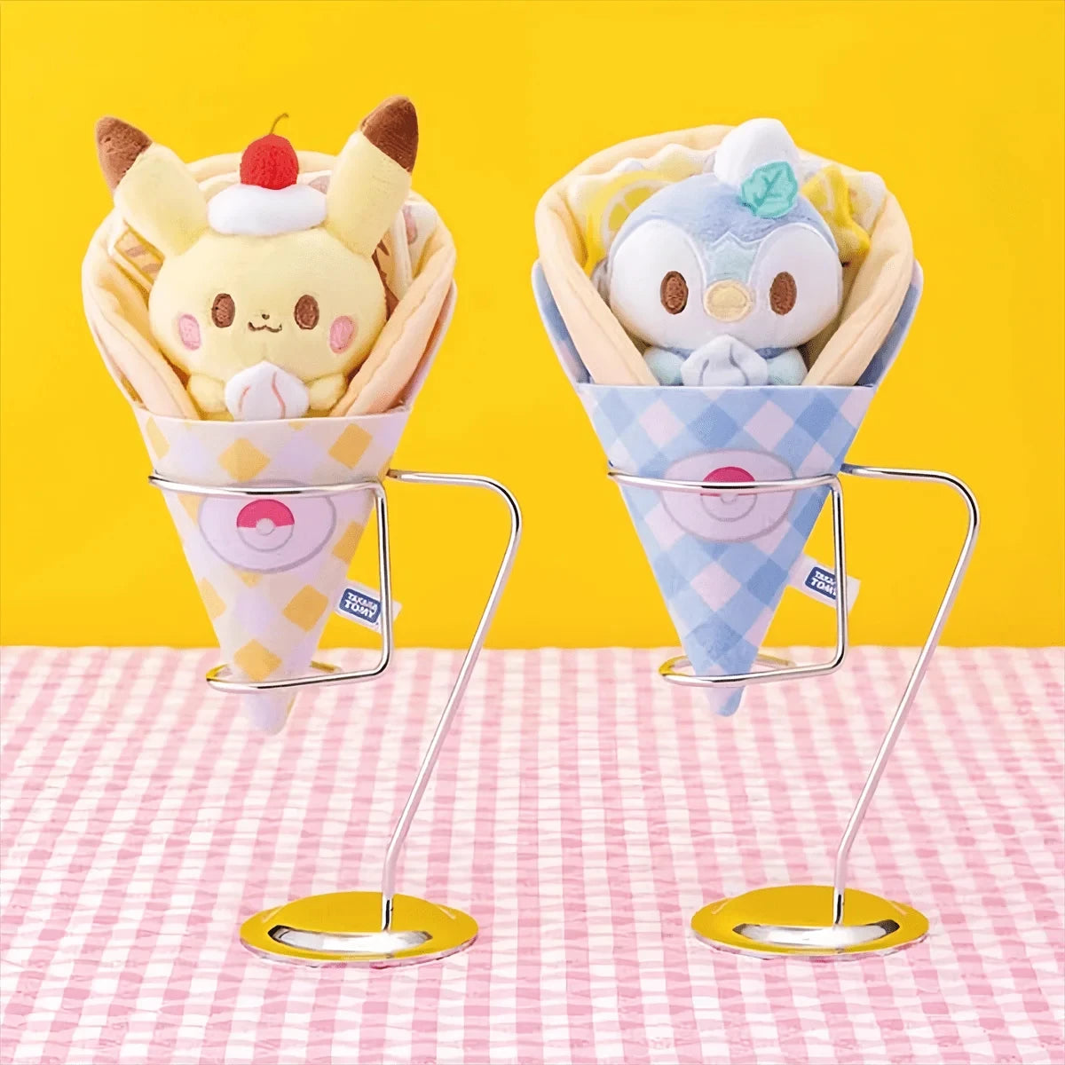 Pokémon: Pikachu y Piplup peluche kawaii