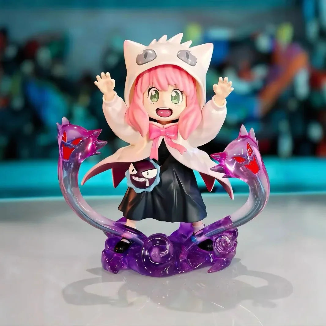Spy x Family y Pokémon: Anya Forger x Gengar
