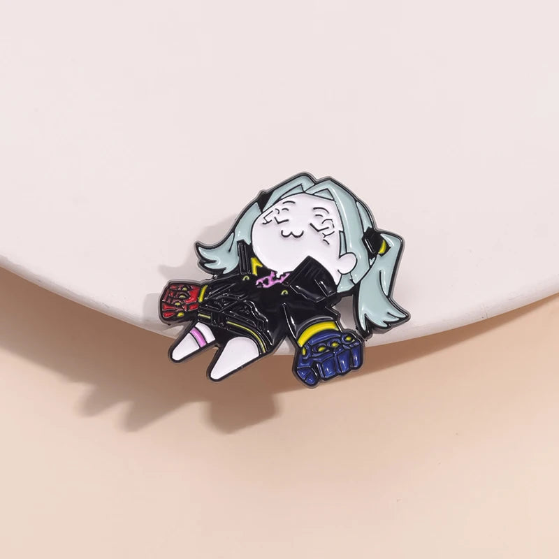 Pin: Cyberpunk Rebecca Kawaii