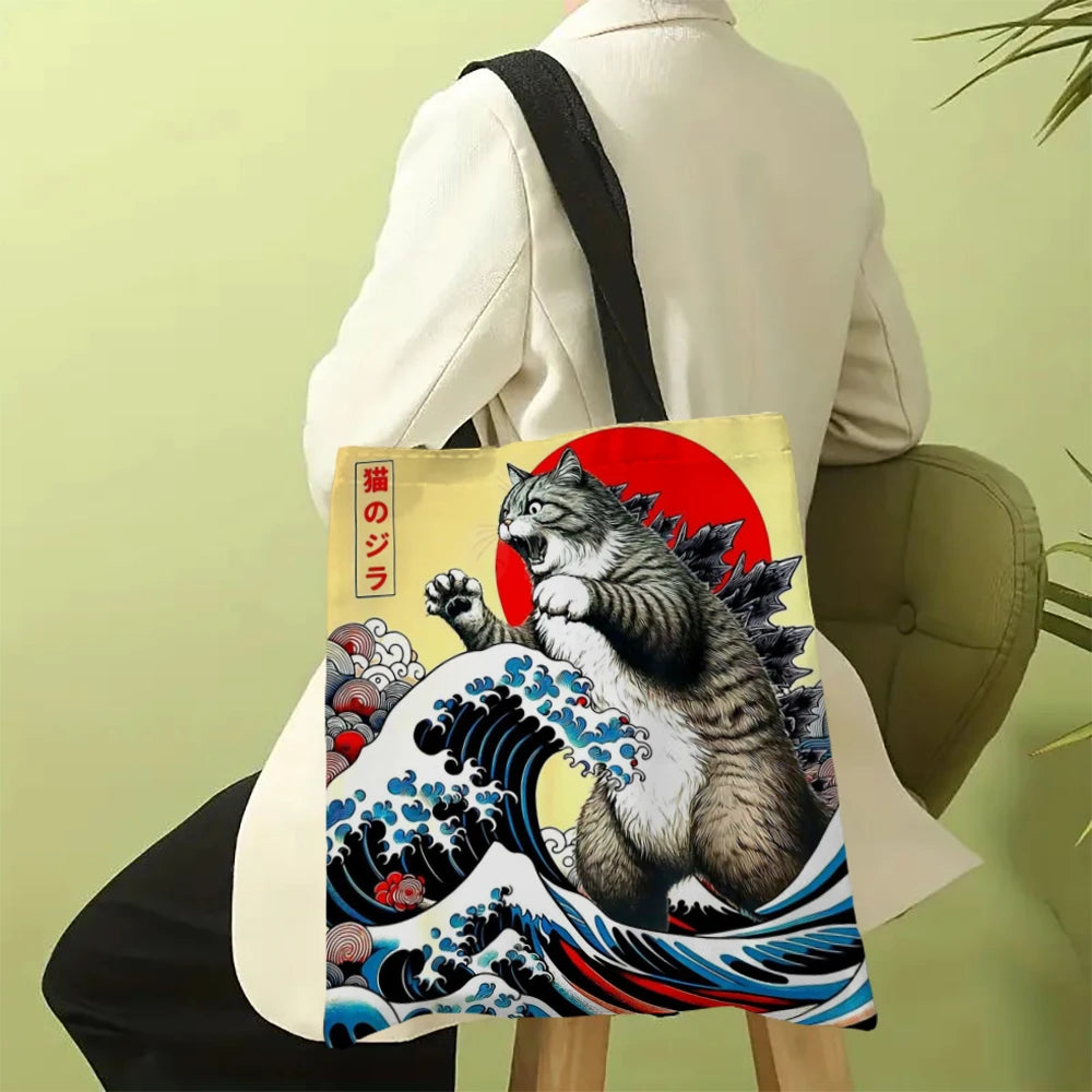 Tote Bag: Catzilla