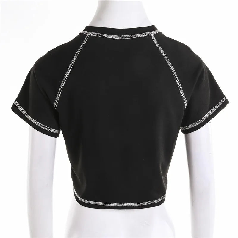 Crop Top: Kuromi Death Metal