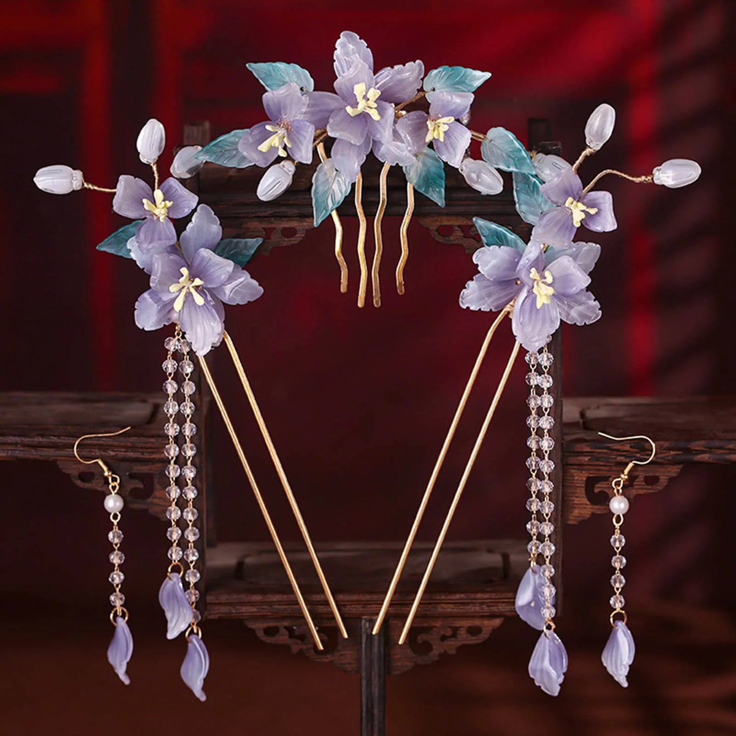 Set Real: El Susurro de la Glicinia Imperial