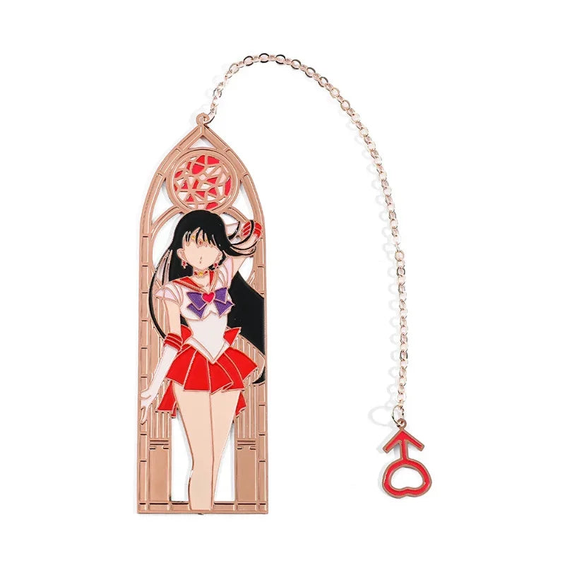 Sailor Moon: Marcapáginas de metal de cada Sailor Scout
