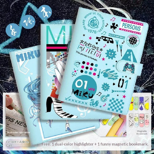 Vocaloid: Libreta Mini Carpesano Miku Hatsune Cute