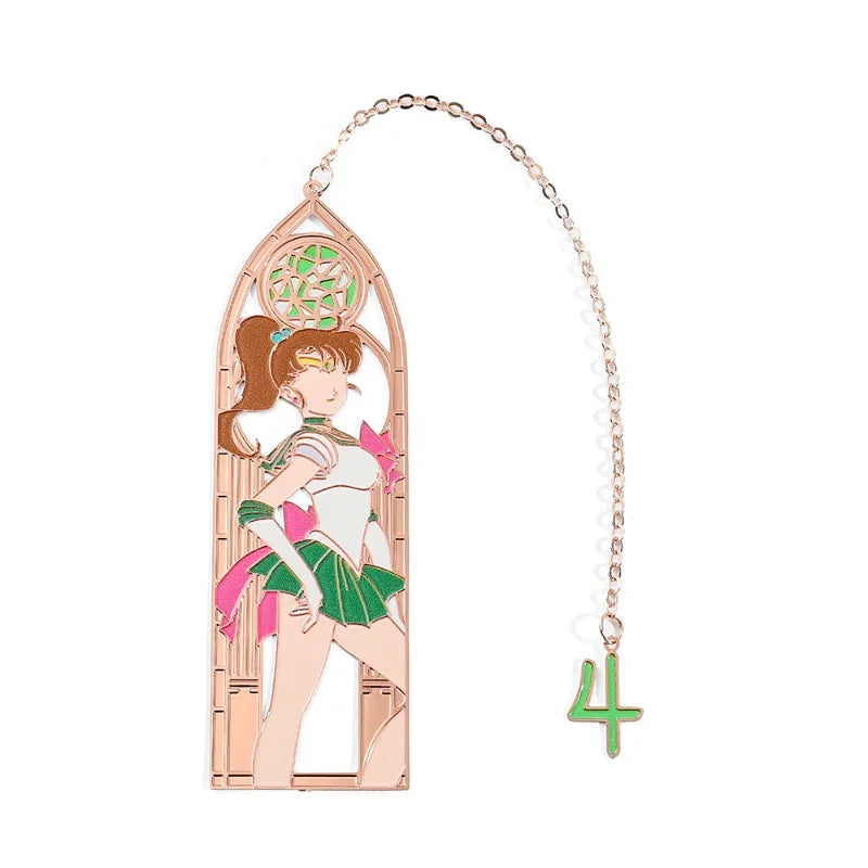 Sailor Moon: Marcapáginas de metal de cada Sailor Scout