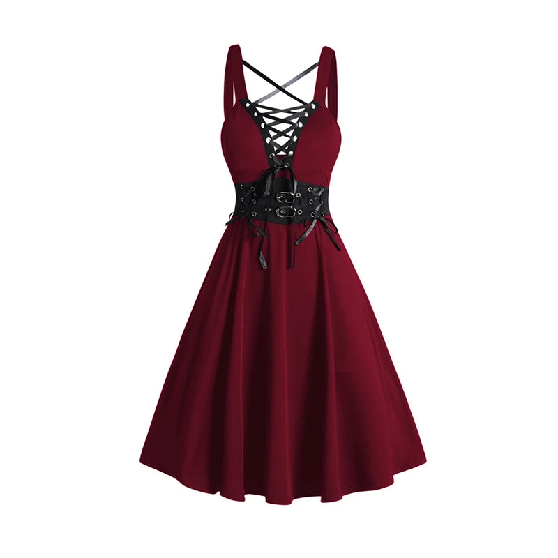 Outfit: Vestido estilo Kuromi + Chaqueta