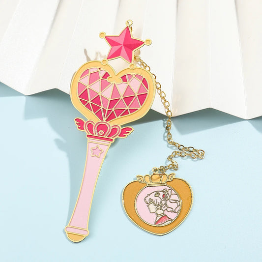 Sailor Moon: Marcapáginas de metal Varitas Sailors