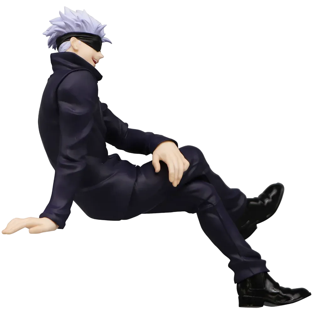 Jujutsu Kaisen: Gojo Satoru sentado contento figura