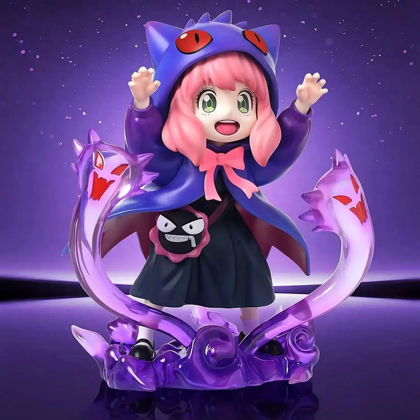 Spy x Family y Pokémon: Anya Forger x Gengar