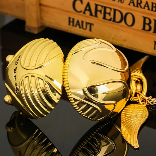 Harry Potter: Reloj de Bolsillo Snitch Dorada