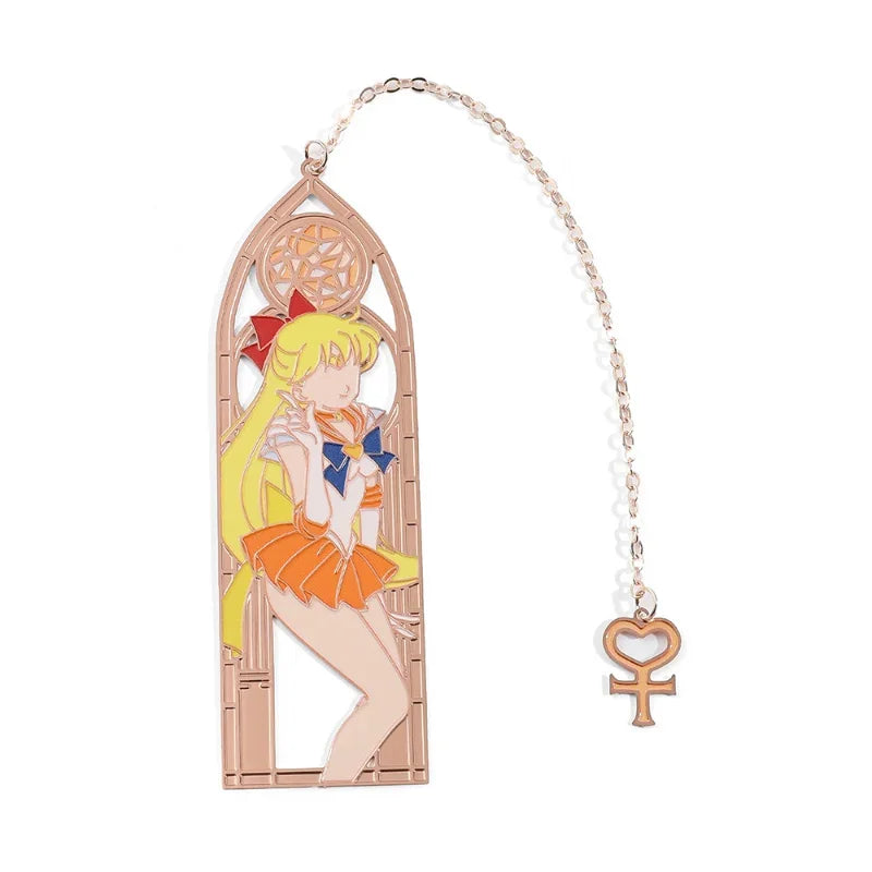 Sailor Moon: Marcapáginas de metal de cada Sailor Scout