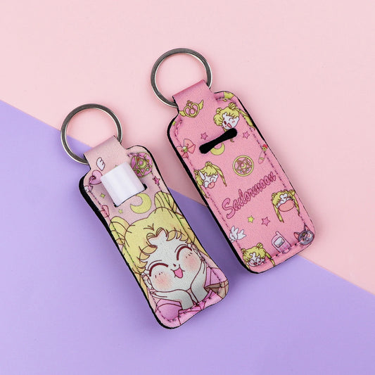 Sailor Moon: Llavero porta-pintalabios kawaii