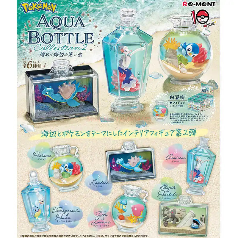Pokémon: Colección Aqua Bottle Figuras Re-Ment