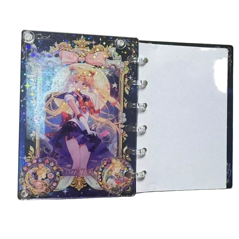 Sailor Moon: Mini Libreta Shaker Negra