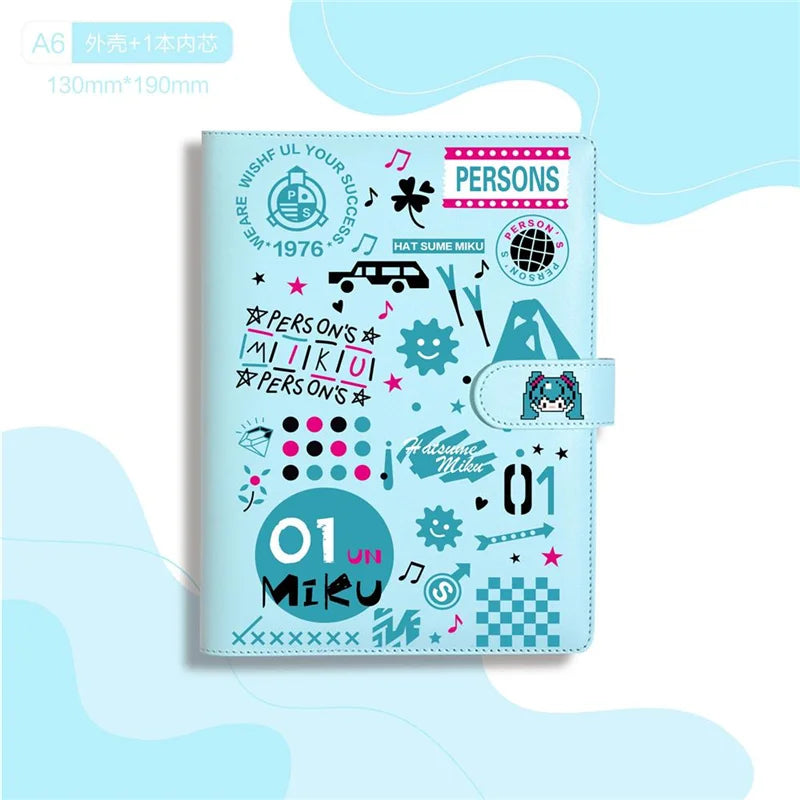 Vocaloid: Libreta Mini Carpesano Miku Hatsune Cute