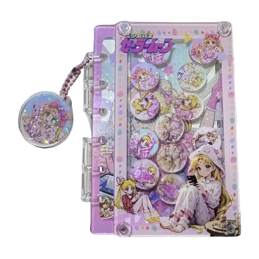 Sailor Moon: Mini Libreta Shaker Violeta