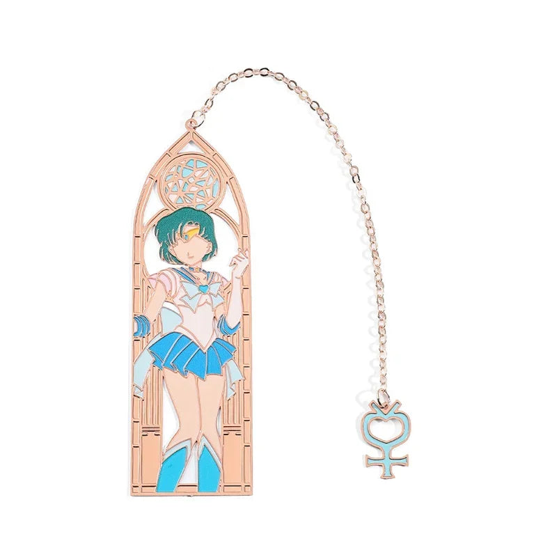 Sailor Moon: Marcapáginas de metal de cada Sailor Scout