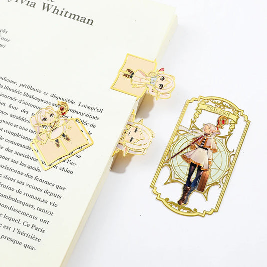 Frieren: Marcapáginas metálicos