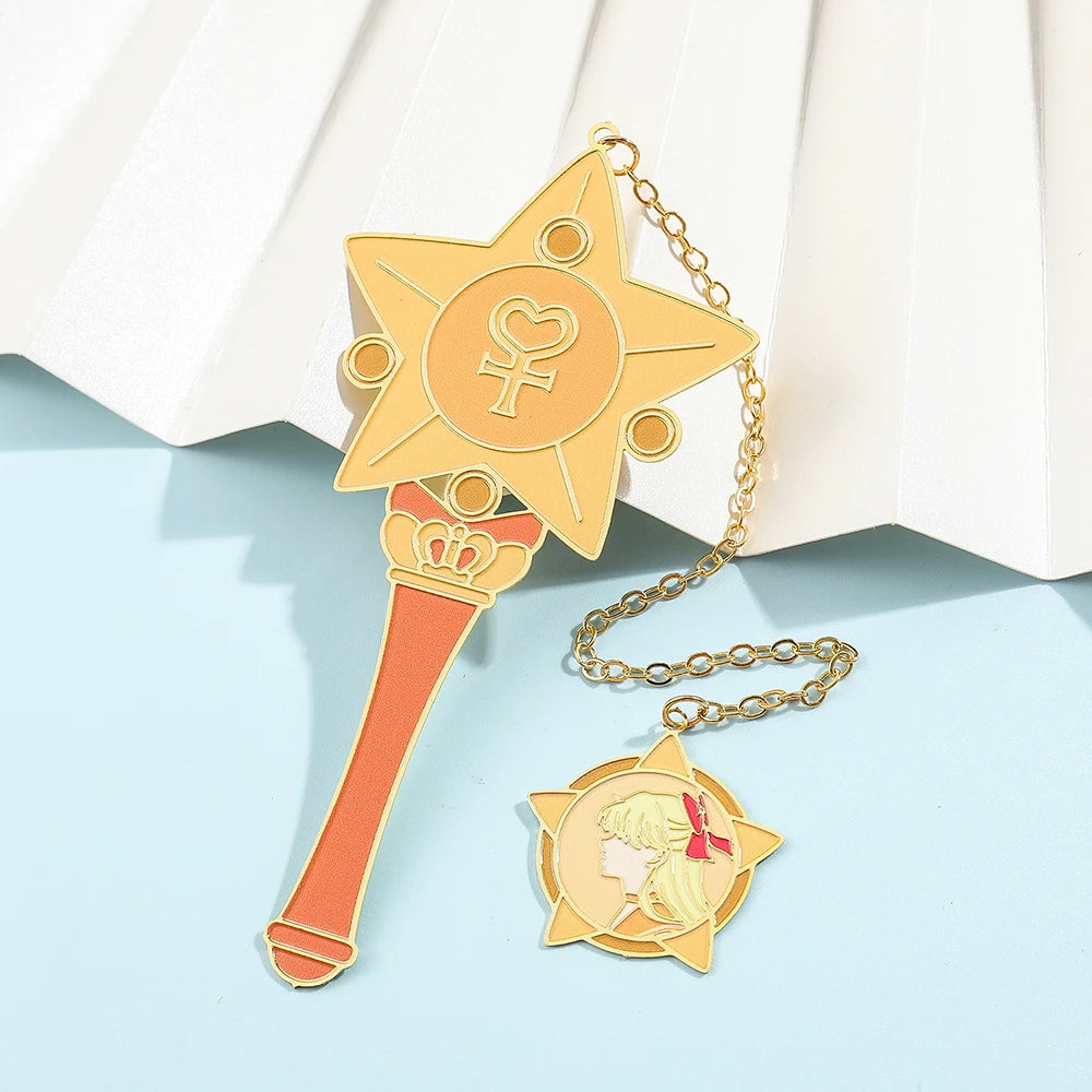 Sailor Moon: Marcapáginas de metal Varitas Sailors
