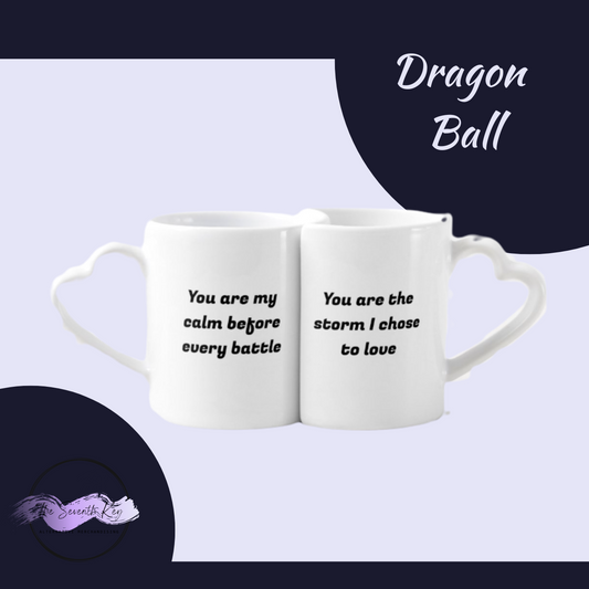 Set de Tazas de Pareja – Bulma & Vegeta