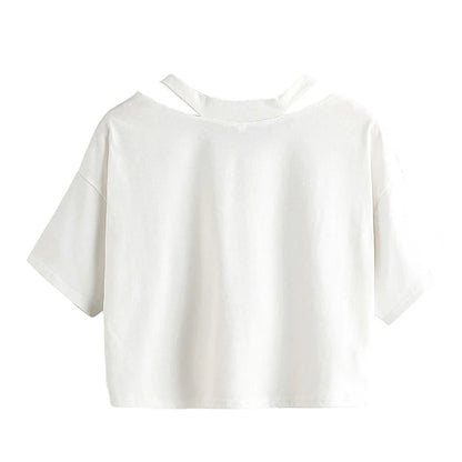 Crop Top: Harajuku Y2K Dragon