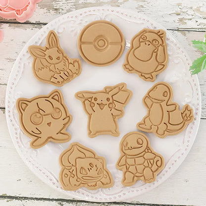 Pokémon: Set de Moldes de Galleta [8 piezas]