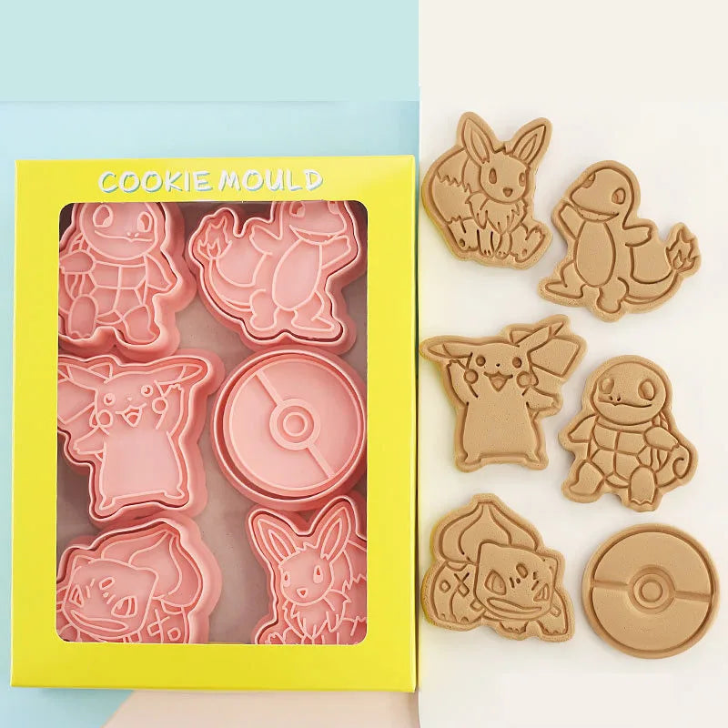 Pokémon: Set de Moldes de Galleta [8 piezas]