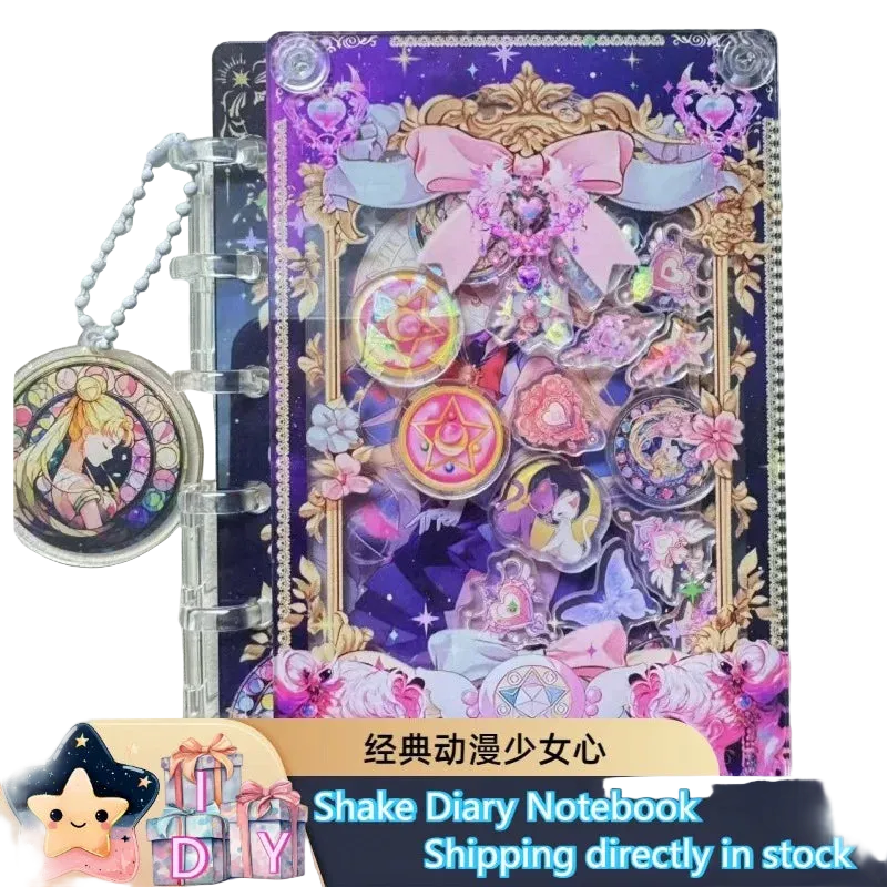 Sailor Moon: Mini Libreta Shaker Negra