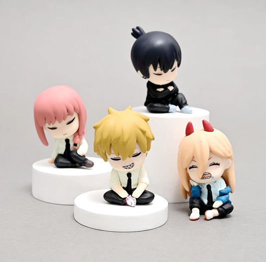 Chainsaw Man: Set de 4 Figuras Chibi