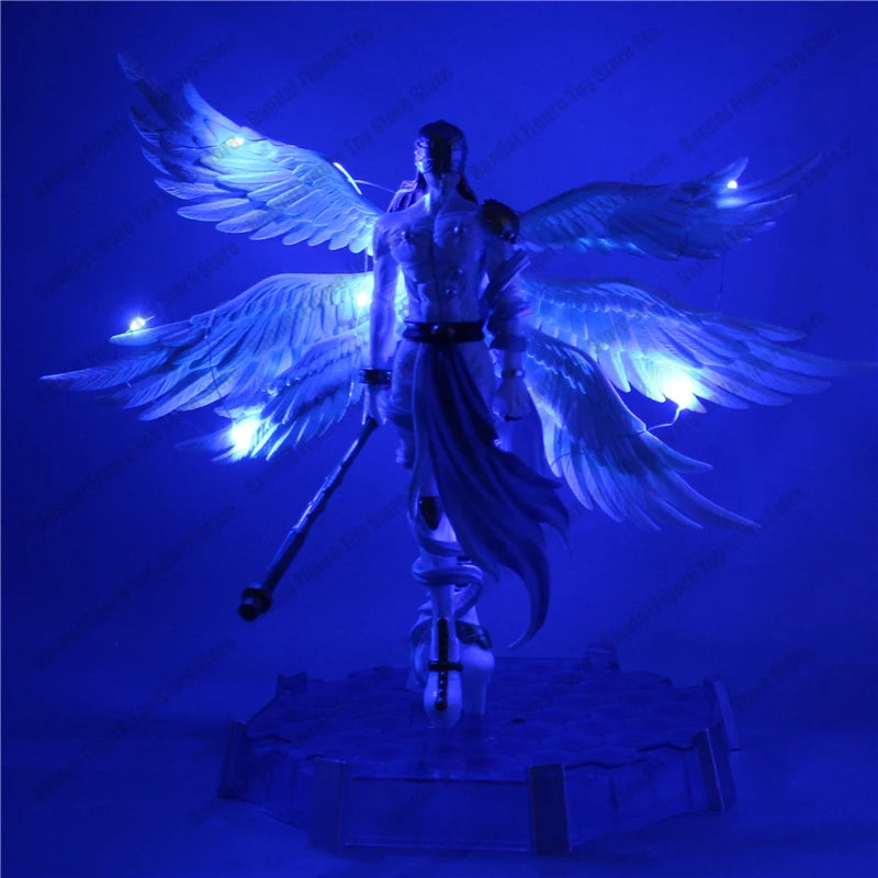 Digimon: Angewomon y Angemon Figuras con luz [30cm]