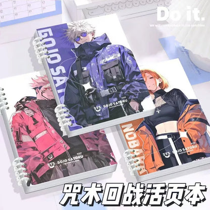 Jujutsu Kaisen: Set 4 libretas A5