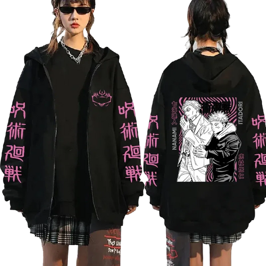 Jujutsu Kaisen: Chaqueta Itadori y Nanami