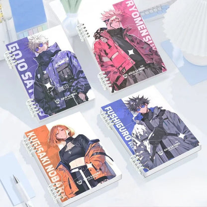Jujutsu Kaisen: Set 4 libretas A5