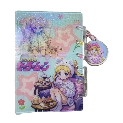 Sailor Moon: Mini Libreta Shaker Violeta