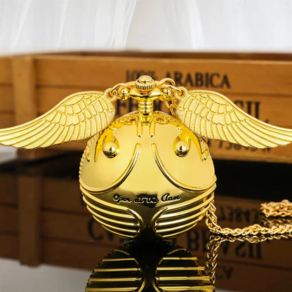 Harry Potter: Reloj de Bolsillo Snitch Dorada