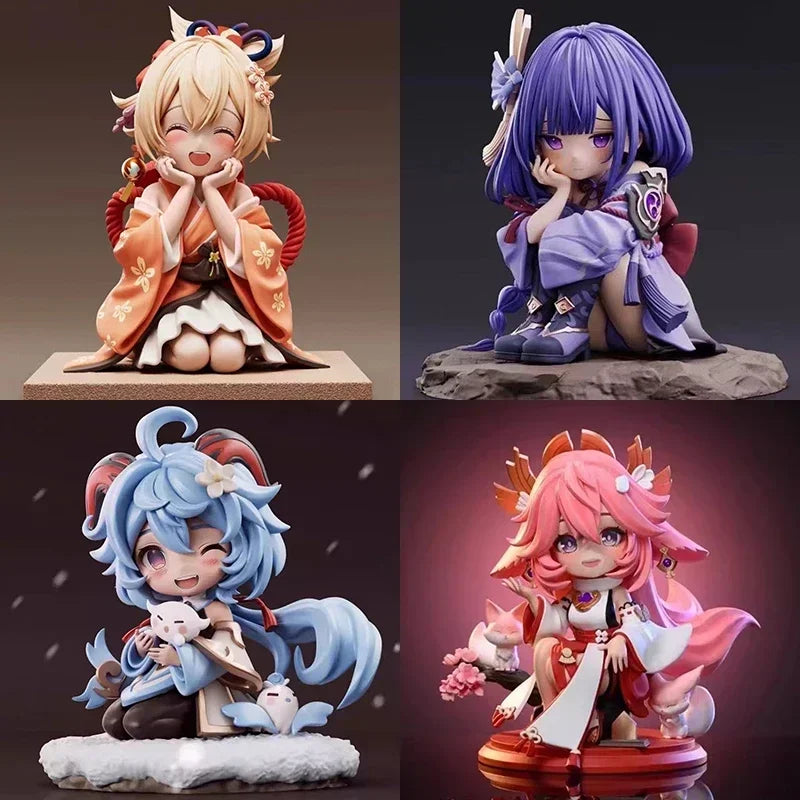 Genshin Impact: Figuras Kawaii de varios personajes 15cm