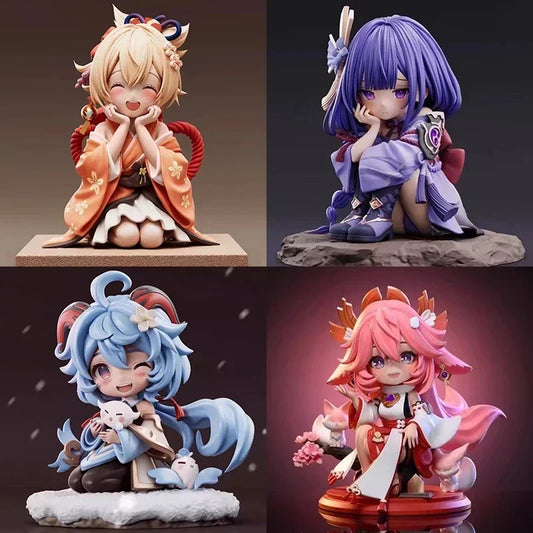 Genshin Impact: Figuras Kawaii de varios personajes 15cm