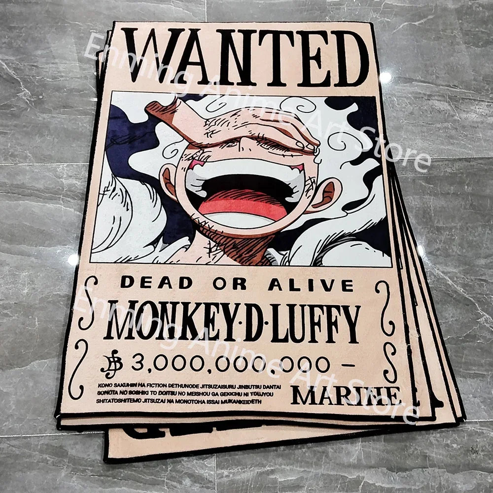 One Piece: Alfombras [Muchos Diseños]