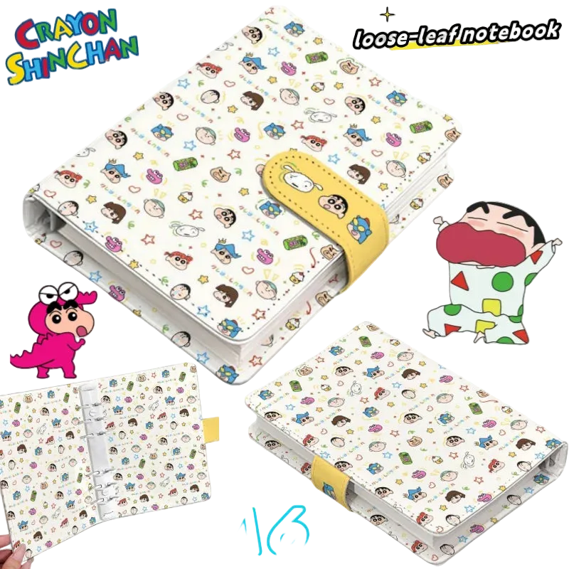 Shin-chan: Libreta Mini Carpesano Blanca