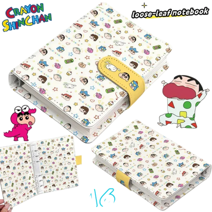 Shin-chan: Libreta Mini Carpesano Blanca