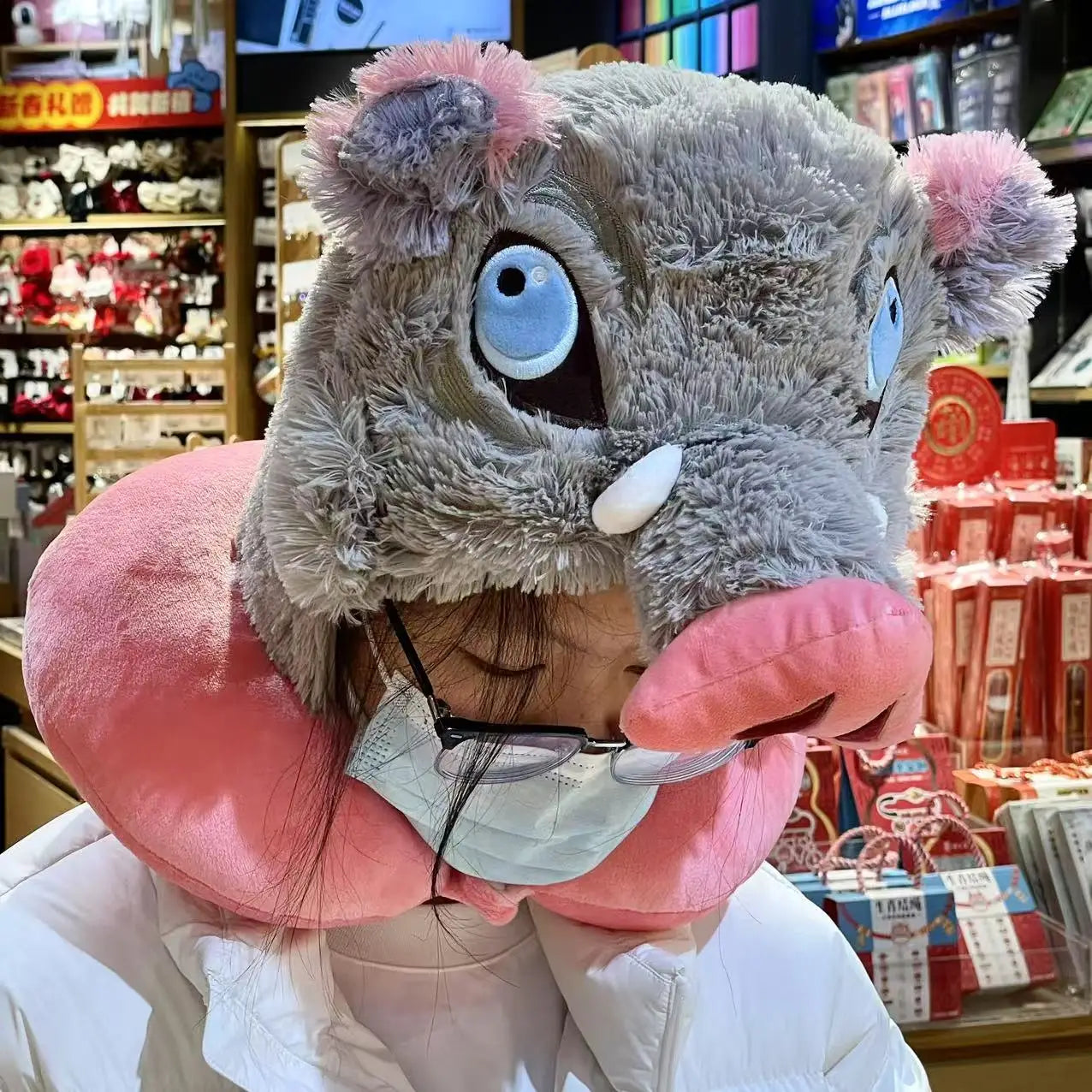 Kimetsu no Yaiba: Hashibira Inosuke Cabeza suave