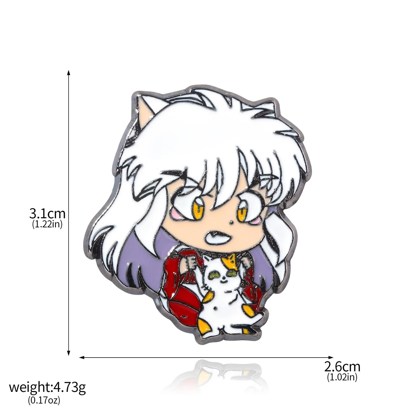 InuYasha: Pin chibi [InuYasha, Sango, Sesshomaru, Kagome]