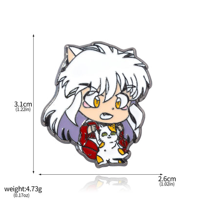 InuYasha: Pin chibi [InuYasha, Sango, Sesshomaru, Kagome]
