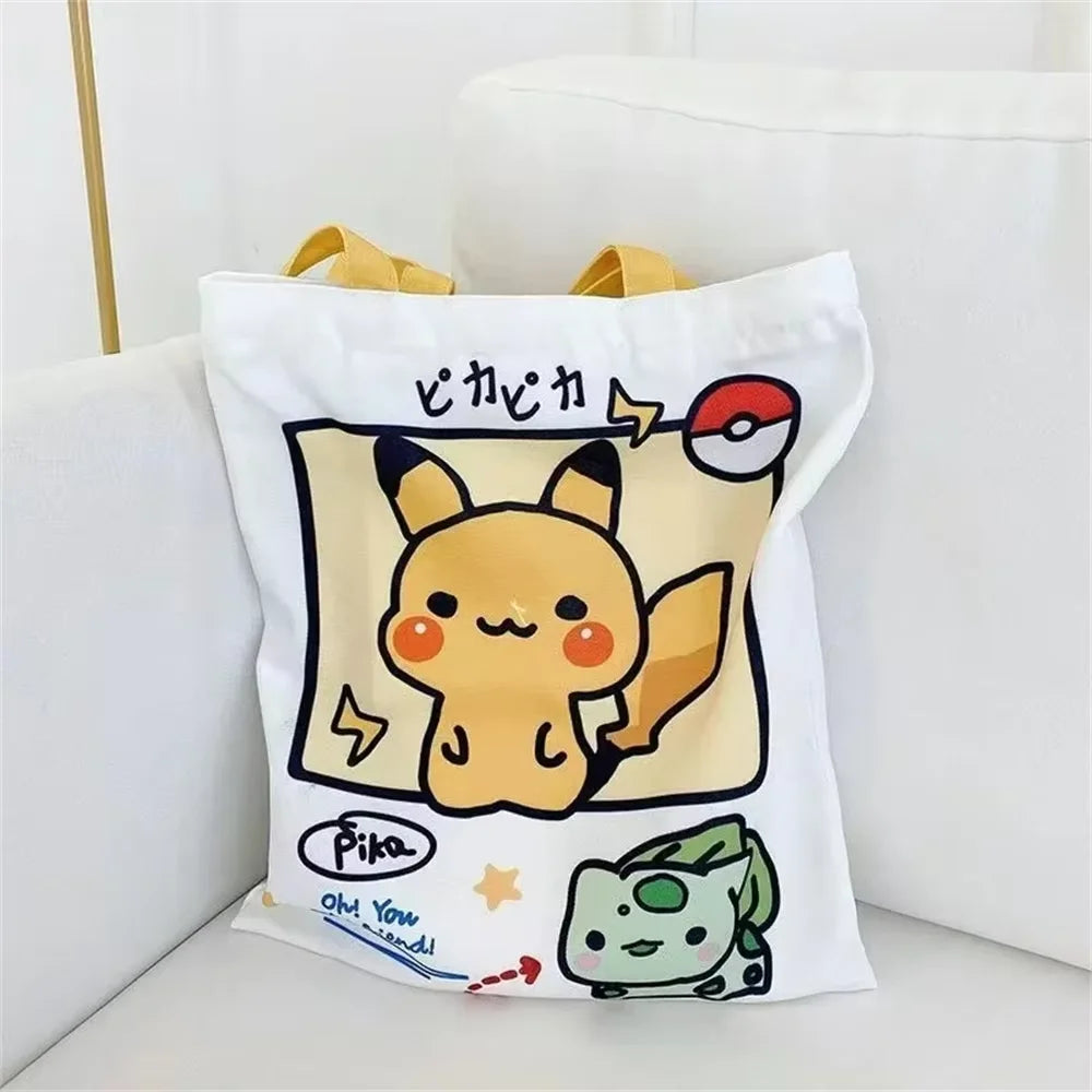 Pokémon: Tote Bag Kwaii [Psyduck, Pikachu, Squirtle]