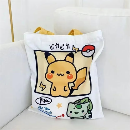 Pokémon: Tote Bag Kwaii [Psyduck, Pikachu, Squirtle]