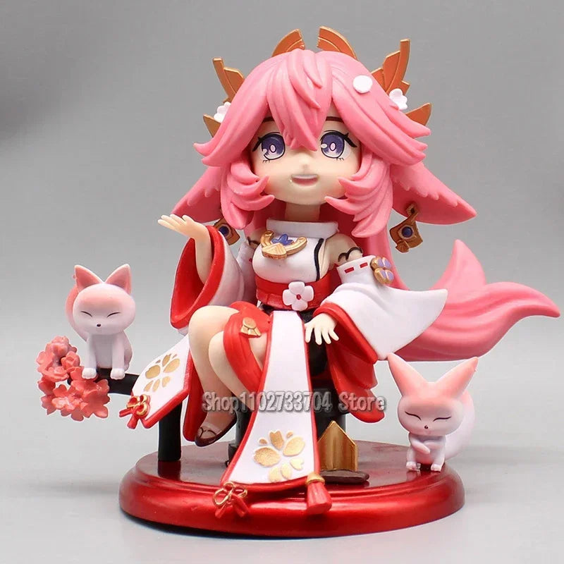 Genshin Impact: Figuras Kawaii de varios personajes 15cm