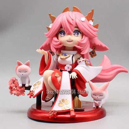 Genshin Impact: Figuras Kawaii de varios personajes 15cm
