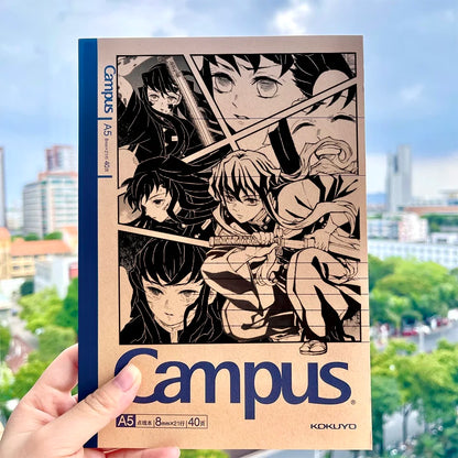 Kimetsu no Yaiba: Libretas vintage personajes  21x14.8cm